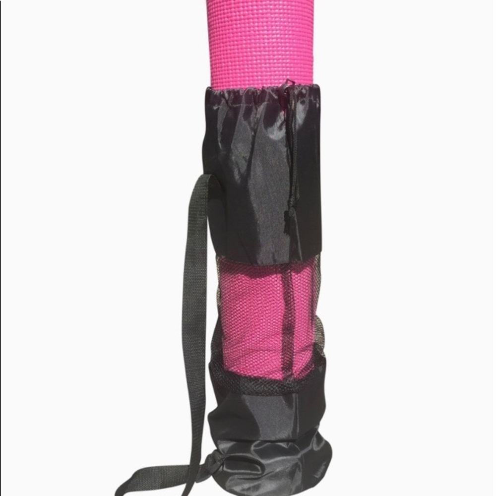 Fitness Guru yoga mat in pink & purple - Picture 2 of 7